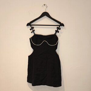Black Mini Dress Womens Medium/ 10-12